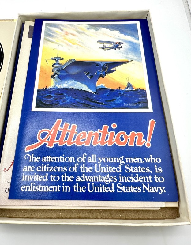 Uncle Sam WWII Poster Art 12 Armed Forces & More cards Set Awesome Ephemera gallery