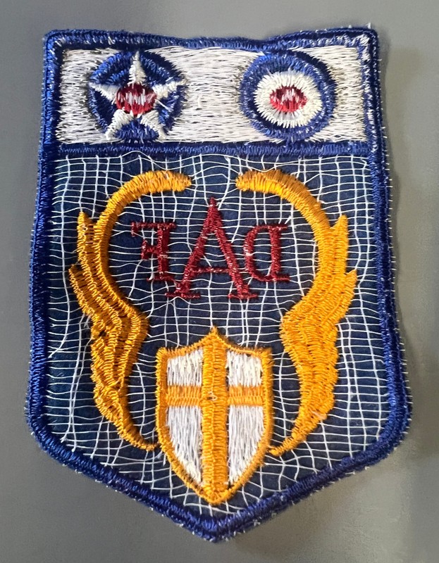 DESERT AIR FORCE SHOULDER FELT PATCH gallery