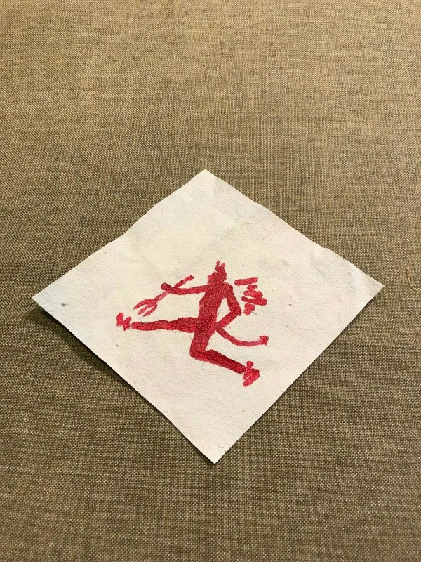 WWII USMC Marine Fighter Squadron Patch VMFA-232 Red devil