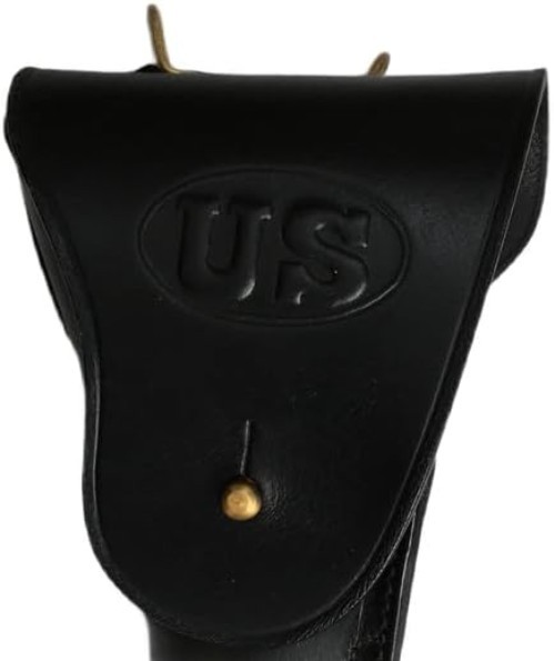 WWII Leather Utility Colt .45 M1911 Hip Holster Embossed Holster Flap with B... gallery