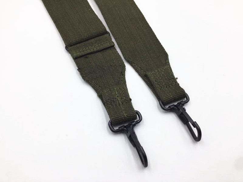 WWII M1961 Backpack USA Vietnam Equipment Bag Green Strap Replication (NO BAG) gallery