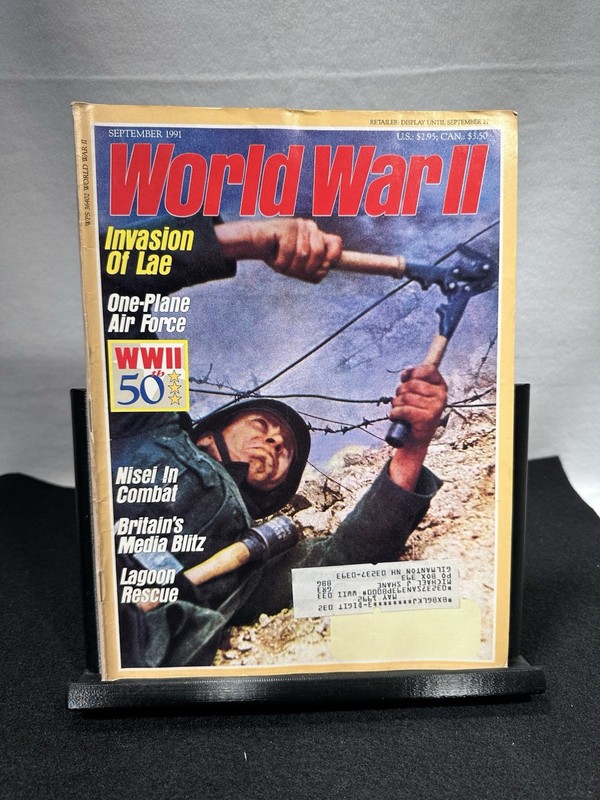 World War II Magazine - September 1991: Invasion of Lae & Nisei in Combat gallery