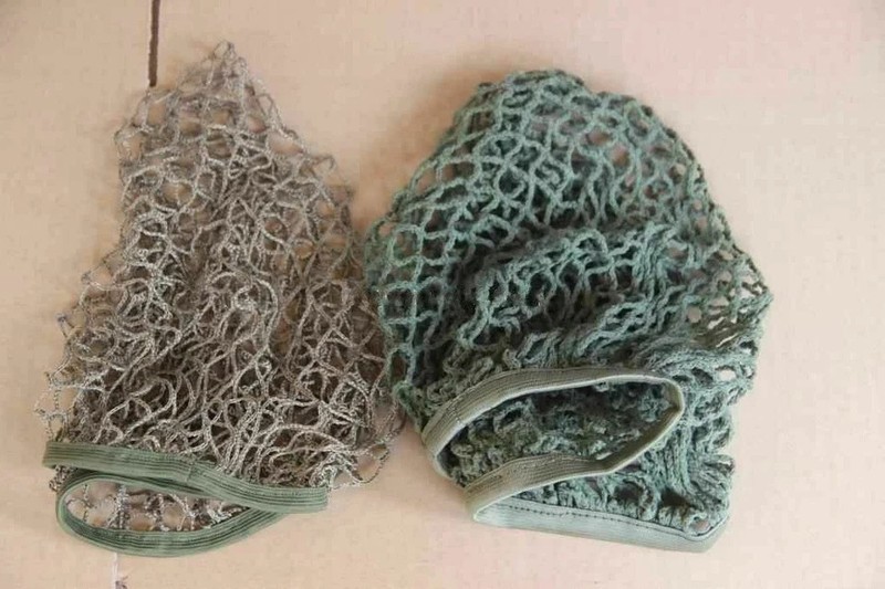 2 PC WWII US Army M1 M35 Helmet Cover Cotton Camouflage Helmet Net