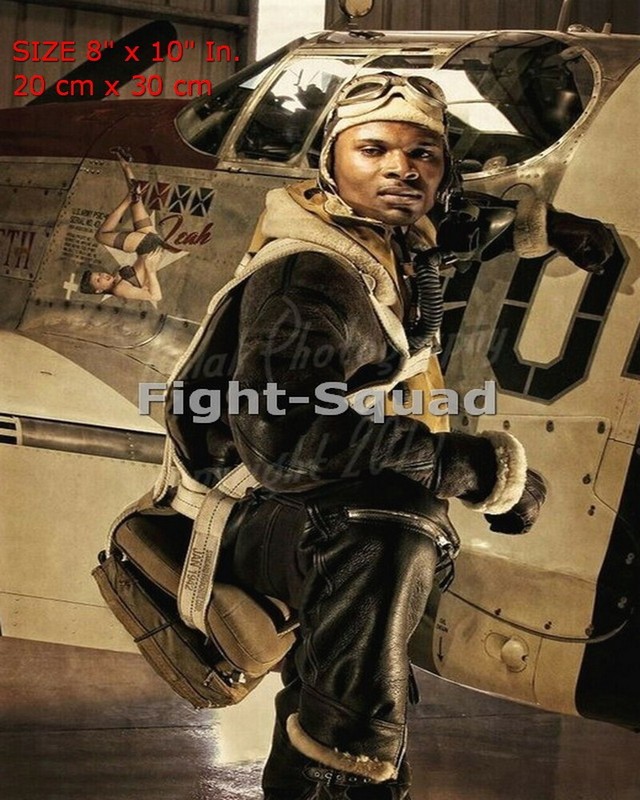 WW2 Picture Photo Combat aircraft pilot Full Gear 5915 8x10in