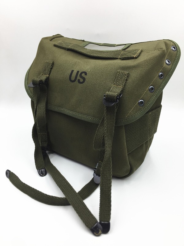 M1961 Butt Pack Bag Pouch US Vietnam Era Canvas Storage Combat Field Gear... gallery