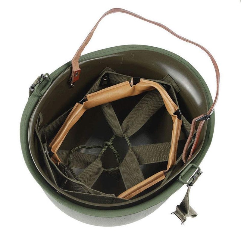WWII US ARMY M1 GREEN HELMET gallery