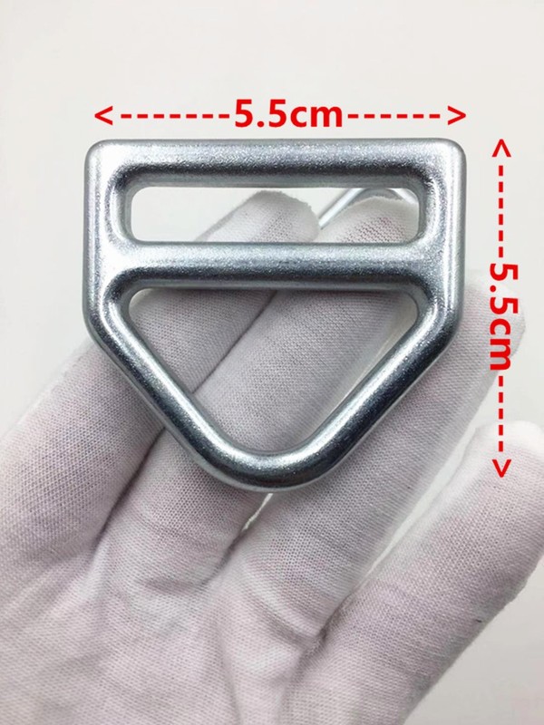 WW2 US Paratrooper Disease T-5 Parachute Bag Triangle Buckle 2pcs