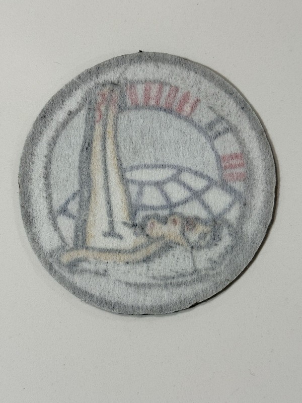 WWII USAAF Air Transport Command (ATC) Reproduction Embroidered Naked Lady Patch gallery