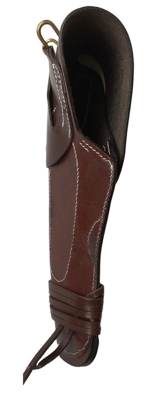 US WWII M1911/M1911A1 .45 Colt Pistol Hip Leather Holster -Dark Brown gallery