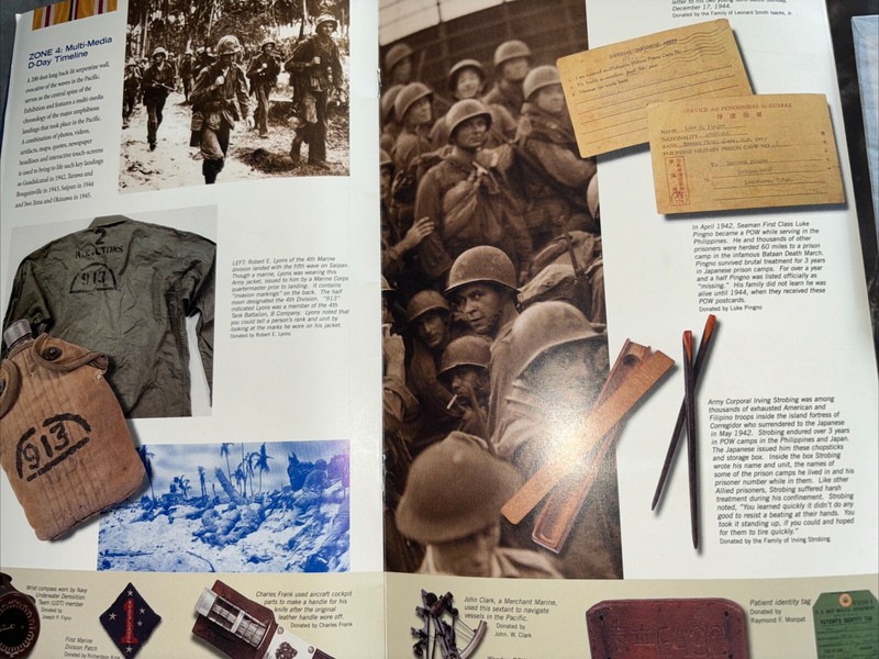 The National D-Day Museum New Orleans LA. Brochure Pamphlet w/ Oral History C.D. gallery