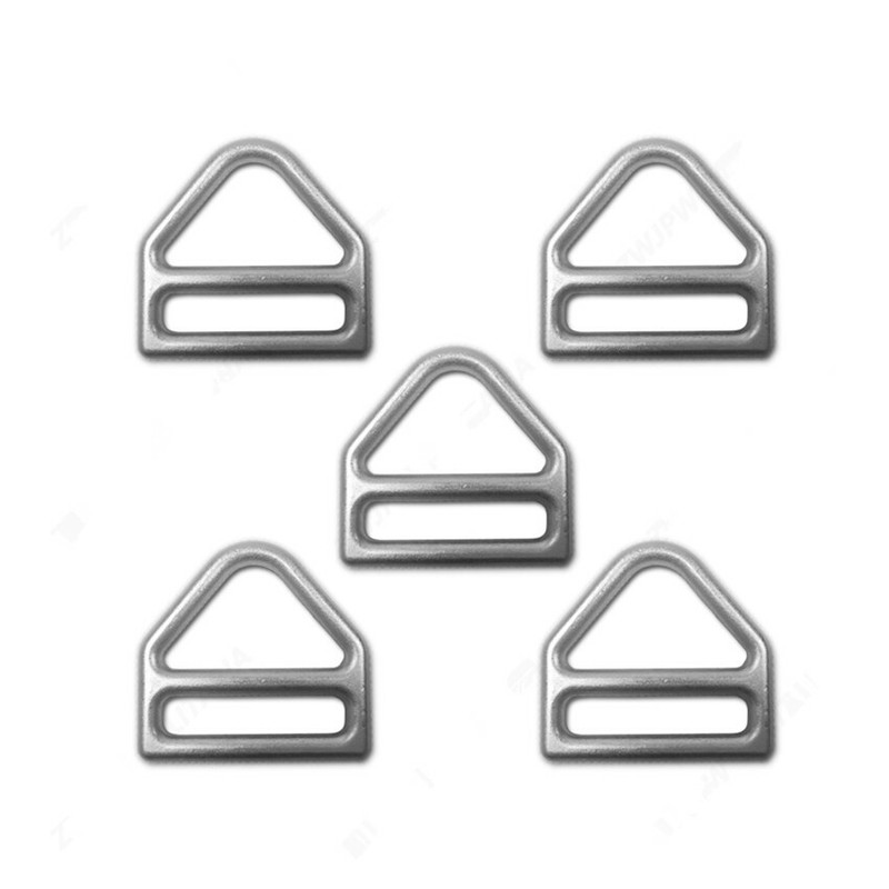 WW2 US paratrooper t-5 parachute bag triangular buckle 2PCS gallery