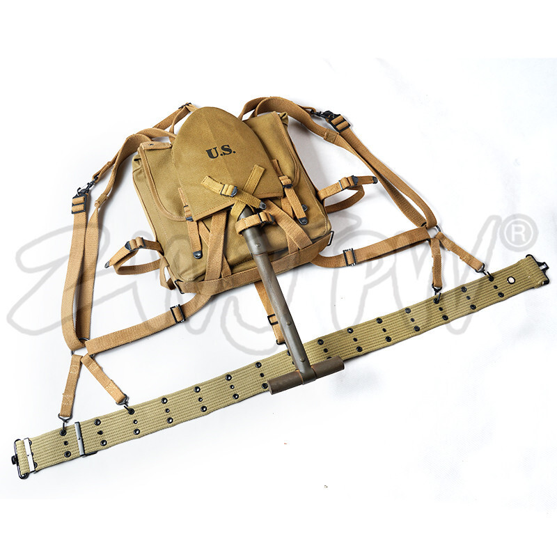 WWII WW2 US ARMY USMC M1941 BACKPACK HAVERSACK EQUIPMENT COMBINATION gallery