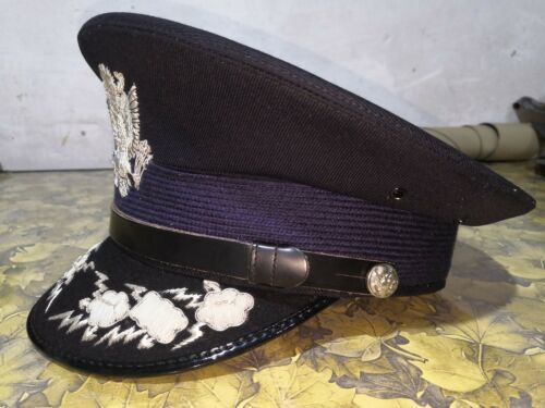 HAT CAP KEPI - CUSTOM USAF GENERAL OFFICER DIRECT BULLION - IMPERIAL CAP gallery