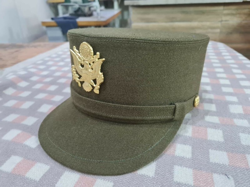 WW2 USA WOMEN ARMY CAP gallery