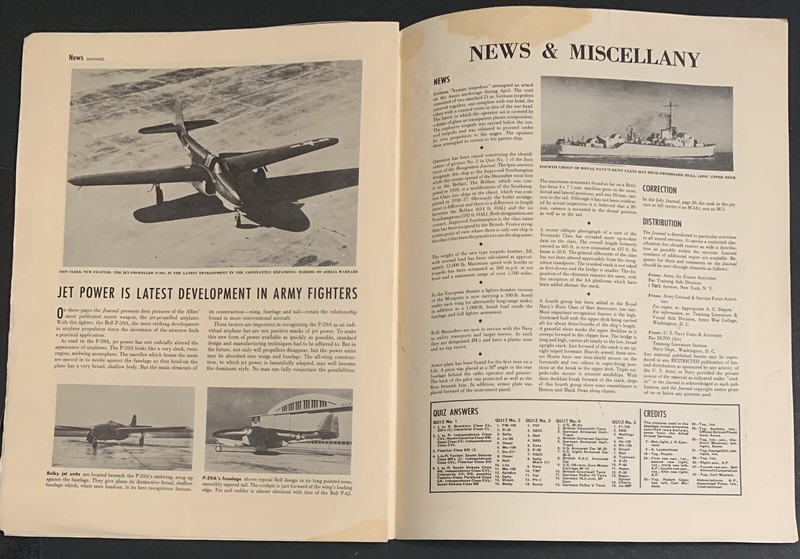 AIRCRAFT RECOGNITION BOOKLET 12 pages. Reprint gallery