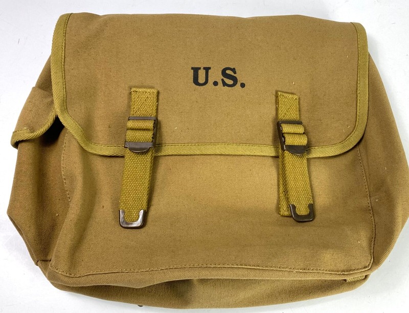 WWII US PARATROOPER M36 M1936 MUSETTE JUMP BAG-BRITISH MADE VARIATION