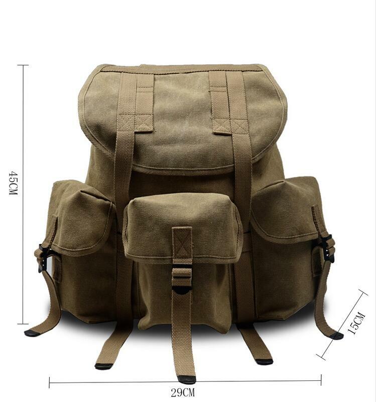 WWII WW2 US ARMY MUSETTE M14 MILITARY HAVERSACK LINEN MILITARY BACKPACK POUCH gallery
