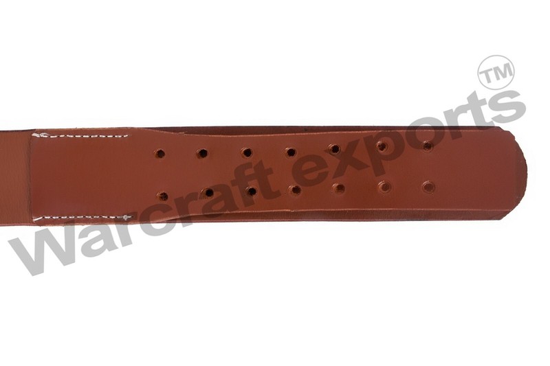 Army German Heer Leather Sling Belt Black - 90cm gallery