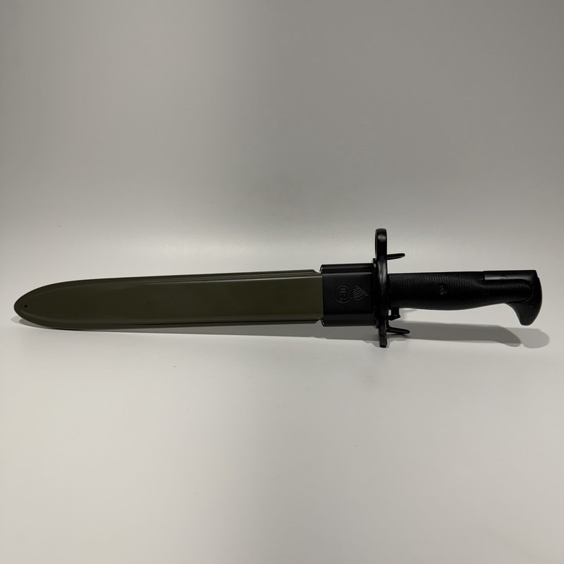 Reproduction WWII US MILITARY 16" BAYONET OL Onieda Limited W SCABBARD 1942 gallery
