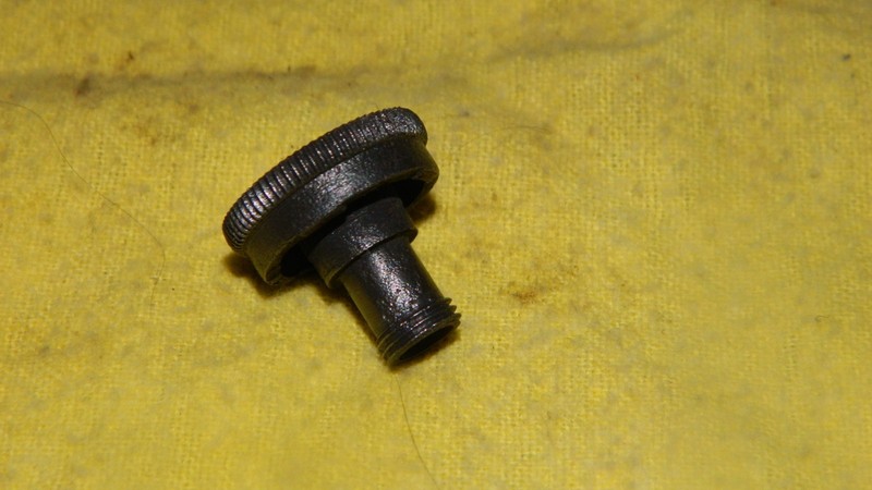 Checkered Windage Knob for M1 Garand WWII Lock Bar Rear Sight SA Closed Arrow gallery