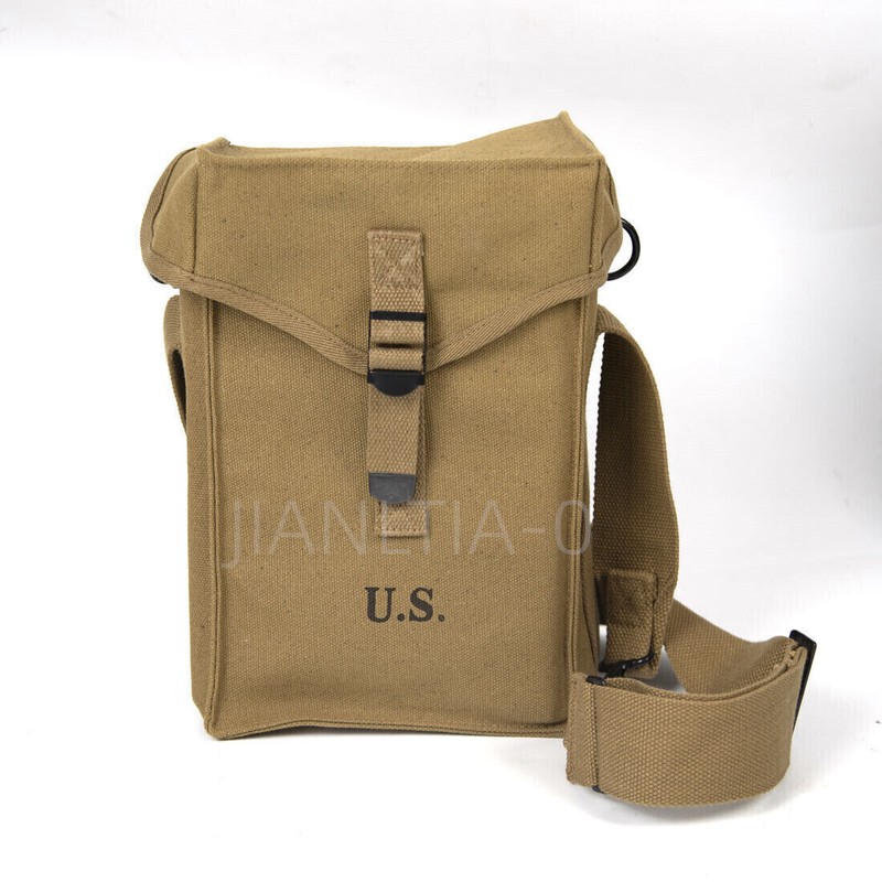 US WW2 M1 General Purpose Ammunition Magazine Pouch CANVAS HAVERSACK