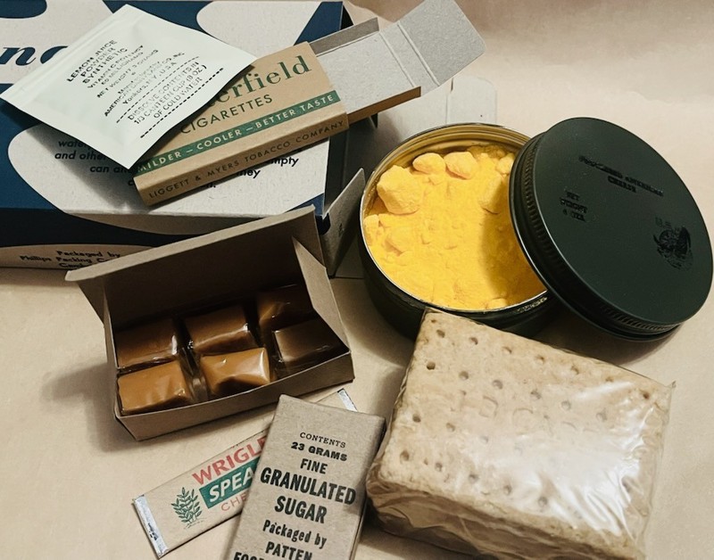 Complete Edible Late War Morale K Ration -Your Choice Breakfast Dinner or Supper gallery