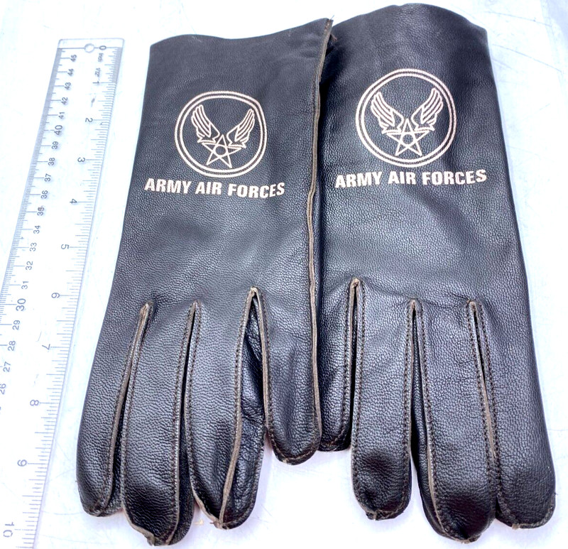 Garcia Aviation Type B-3 Flying Gloves Specification No. 3144 Brown Size M New