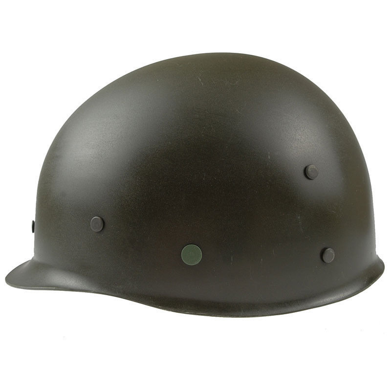 WWII US ARMY M1 GREEN HELMET gallery