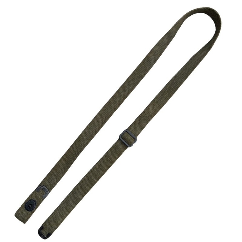 US M1 M-1 Carbine OD Green WWII Reproduction Canvas Rifle Sling Army Military gallery