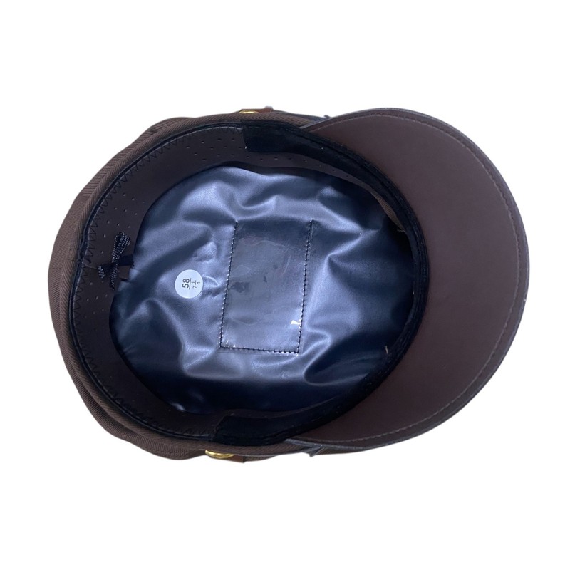WW2 US American USAAF Army Officers Crusher Visor Hat Cap Replica All Size's Av gallery