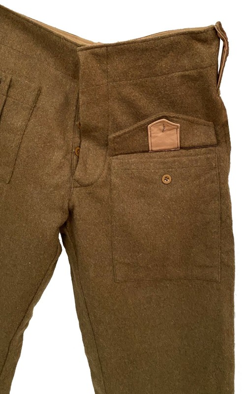 British 37 Pattern Trousers Battle Uniform Reproduction -Khaki Color (32 Inches) gallery
