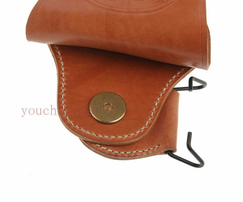 WW2 US U.S. COLT 1911 M1911 CAVALRY BROWN LEATHER PISTOL HOLSTER gallery