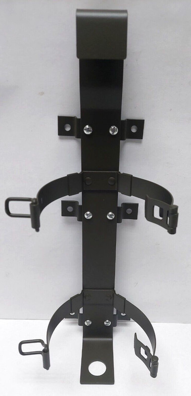 willys MB, ford GPW ✅ (A693 late) Fire Extinguisher Bracket W/ Foot set 2 Band gallery