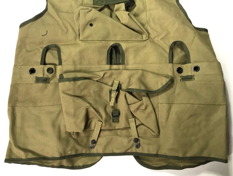 WWII US RANGER D-DAY COMBAT ASSAULT VEST-MEDIUM (38-44R) gallery