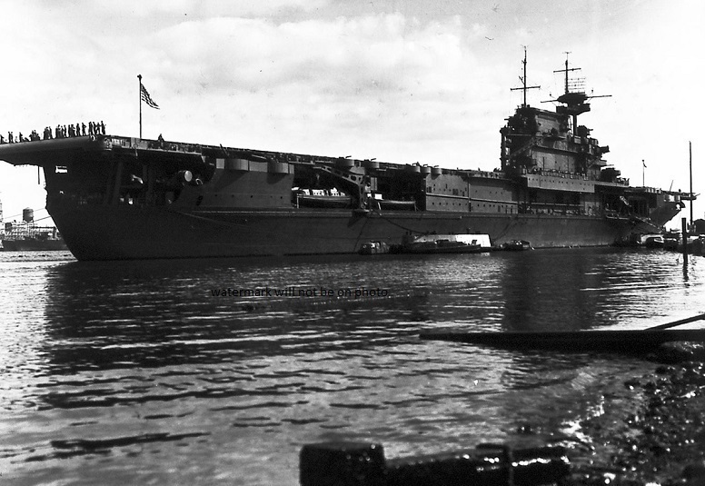 USS Enterprise just before Battle of Midway 13″x 19″ WWII Photo Poster 259