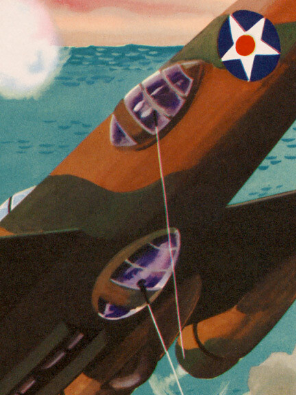 1940s “Remember Colin Kelly” WWII Historic Propaganda War Poster - 24x36 gallery