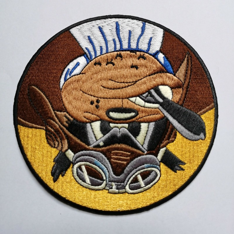 WWII US. 603rd Bomb Squadron Bulldog Embroidery Patch