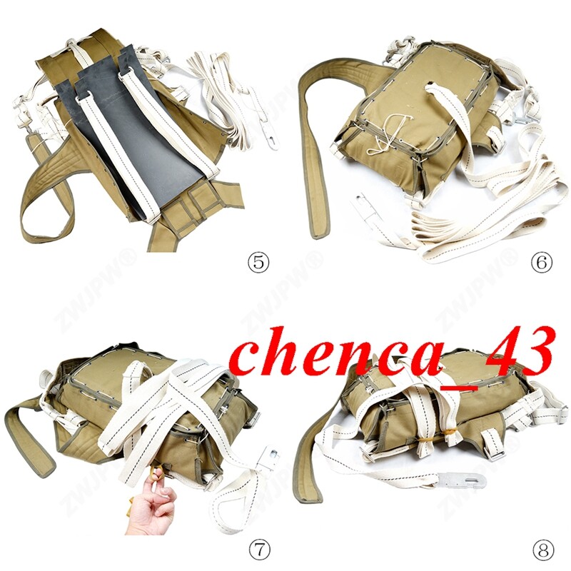 US!! Replica US Army T-5 Parachute Backpack WWII Airborne D-DAY Paratroopers Set gallery