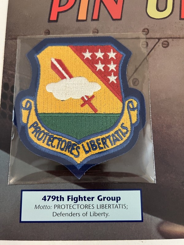 Emblems Of Air War Patch 479th Fighter Group Defenders Of Liberty Willabee Ward gallery