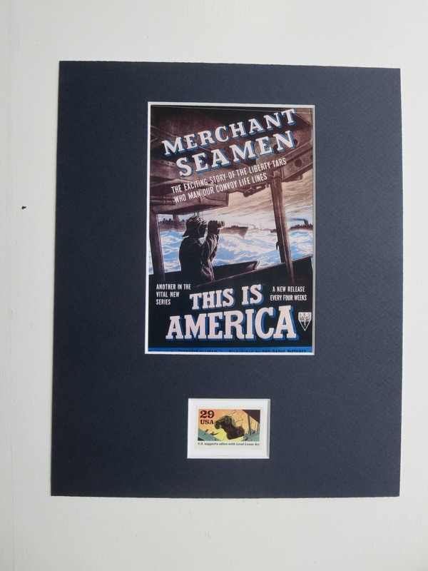 The Merchant Marine – The Liberty Ships of World War II honored by its stamp