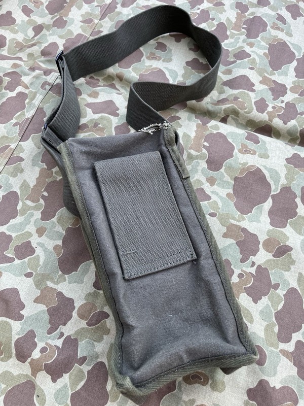 WWII US ARMY GREASE GUN .45 Ammo Thomson GP Shoulder Bag Carry Pouch gallery