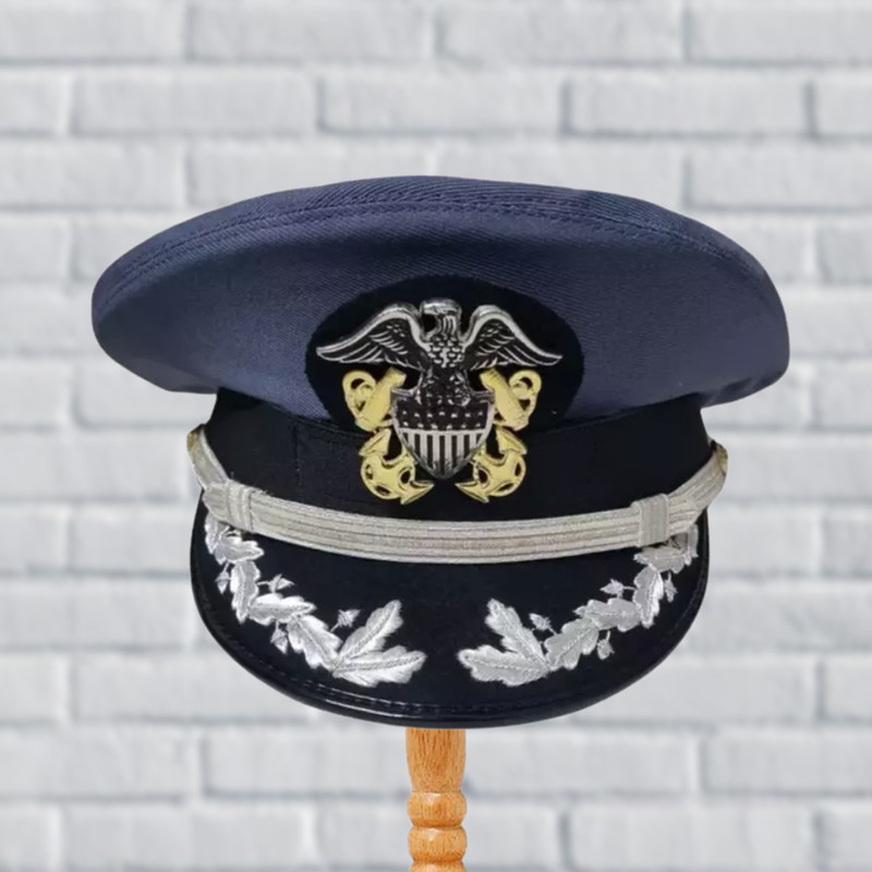 U.S. Navy senior officer Hat Cap Reproduction High Quality Gray Color gallery