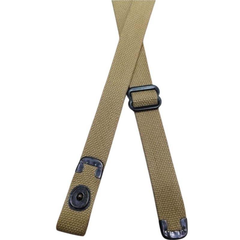 Army Military US M1 M-1 Carbine OD Green WWII Reproduction Canvas Rifle Sling gallery