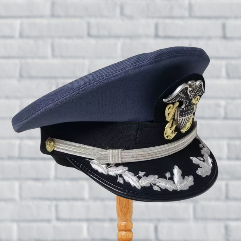 U.S. Navy senior officer Hat Cap Reproduction High Quality Gray Color gallery