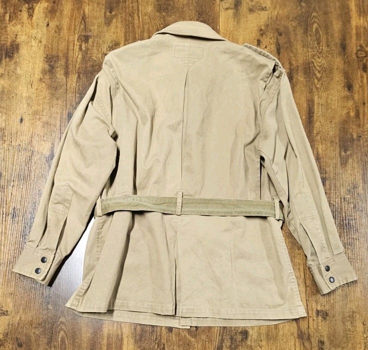 Avirex WWII US AIRBORNE PARATROOPER M1942 M42 80s Replica JUMP JACKET-Large gallery
