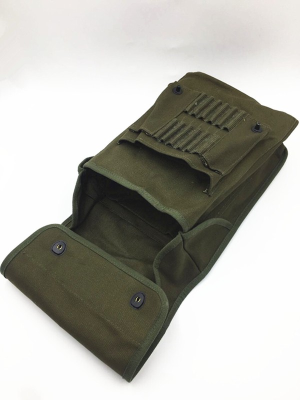 US Map Case Shoulder Bag Canvas Green WW2 Reproduction gallery