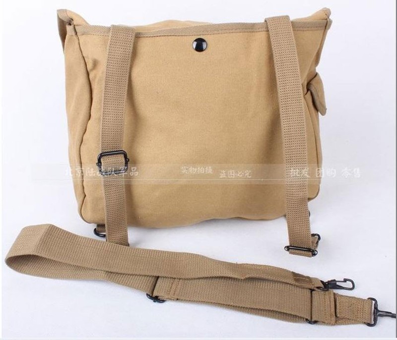 WWII WW2 US Army M1936 M36 Musette Field Bag Military Back Pack Haversack- US002 gallery