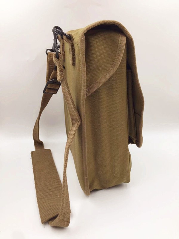 WWII WW2 American Map Canvas Shoulder Bag for Men, Sundry Bag, One Shoulder Bag gallery