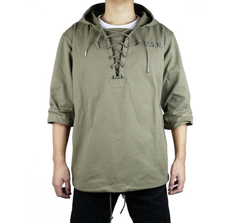 WW2 WWII US UNIFORM USMC HBT ARMY GREEN Field Coat Jacket Outwea