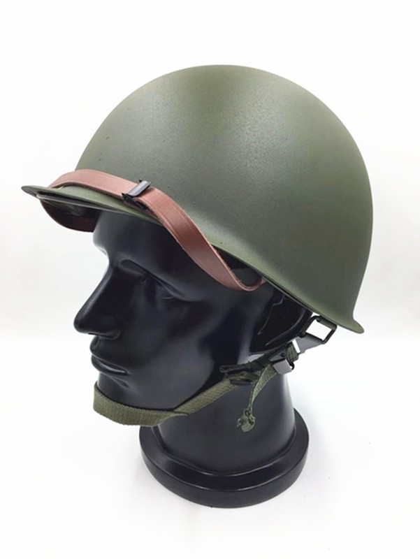 WW2 Replica US Paratrooper M1 Double layer Helmet Outdoor CS Survival Collection gallery